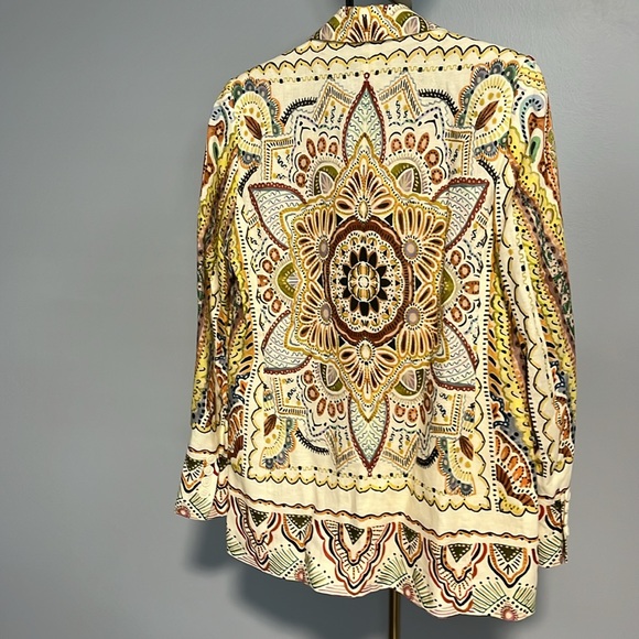 Zara Multi Color Blazer - Picture 4 of 4